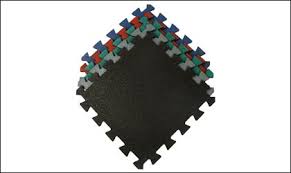 Interlocking Rubber Flooring Tiles